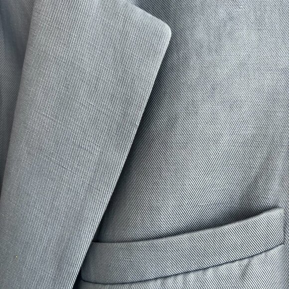 Everlane Oversized Lightweight Blazer in light blue (size 00) - Picture 8 of 8